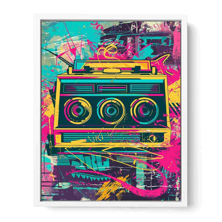 Boombox  Framed Print