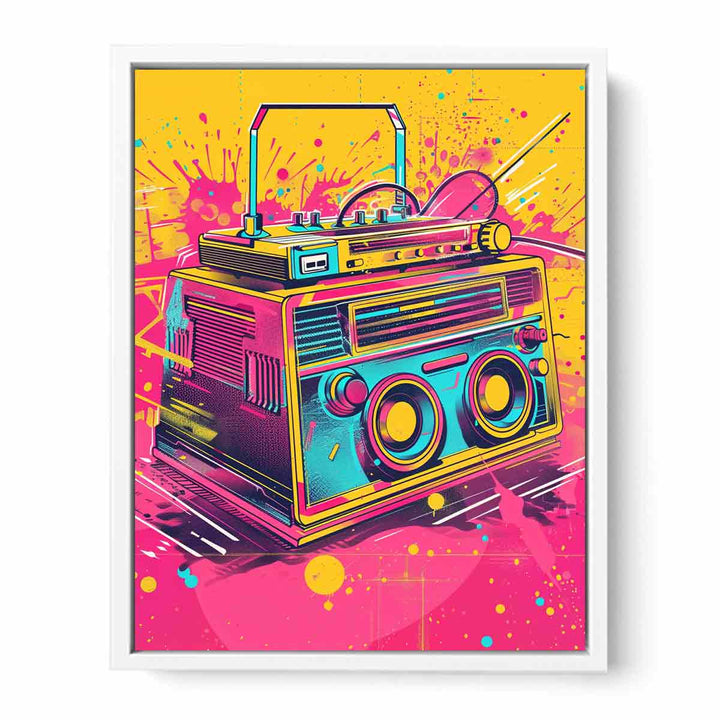 Boombox  Framed Print