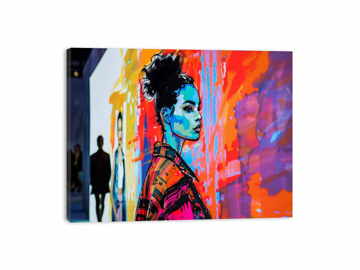 Pop Style  Canvas Print