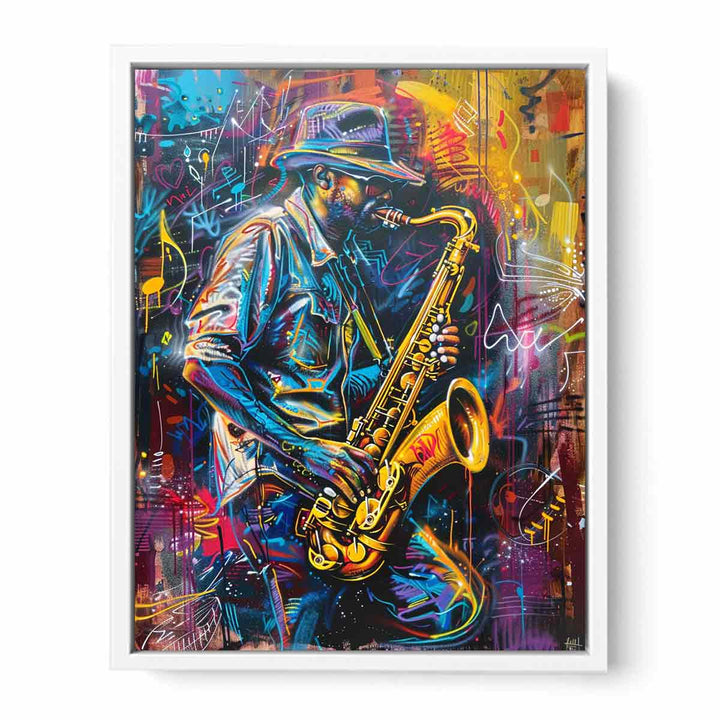 Jazz Framed Print