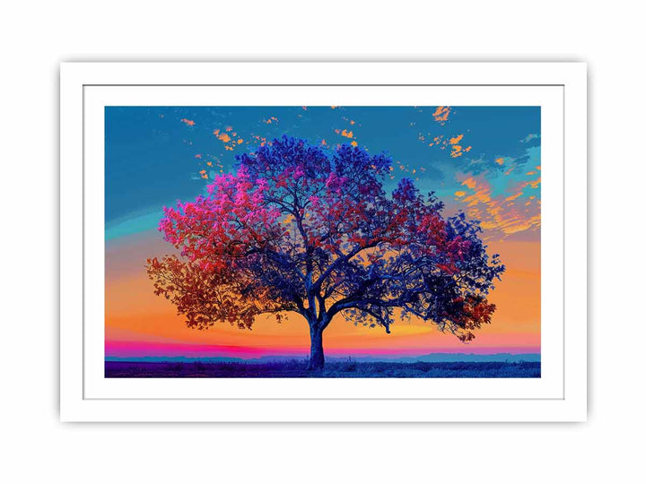 Coloful Tree  Streched canvas