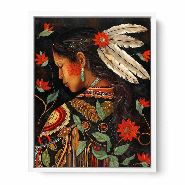 Native  Framed Print