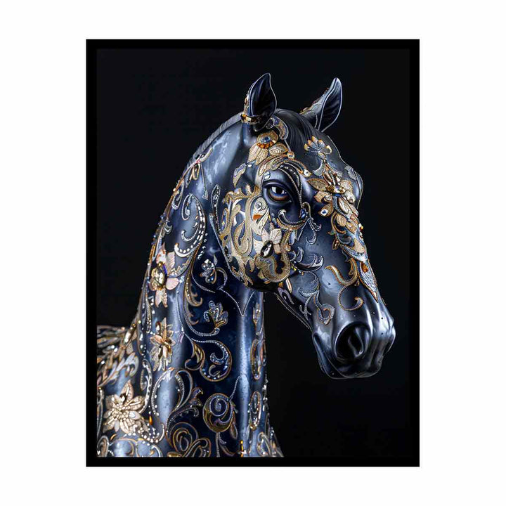 Blue Horse  Painting