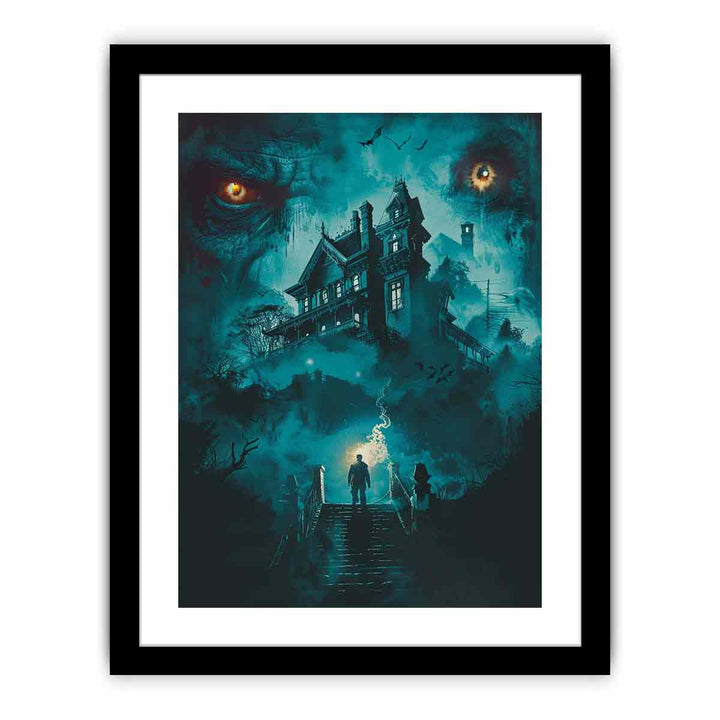 Horror Scene   Art Print