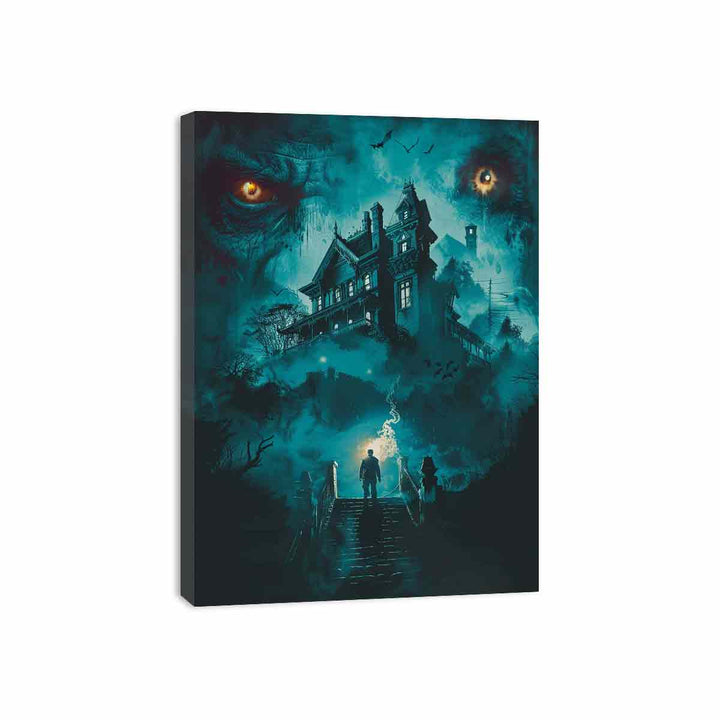 Horror Scene  Canvas Print