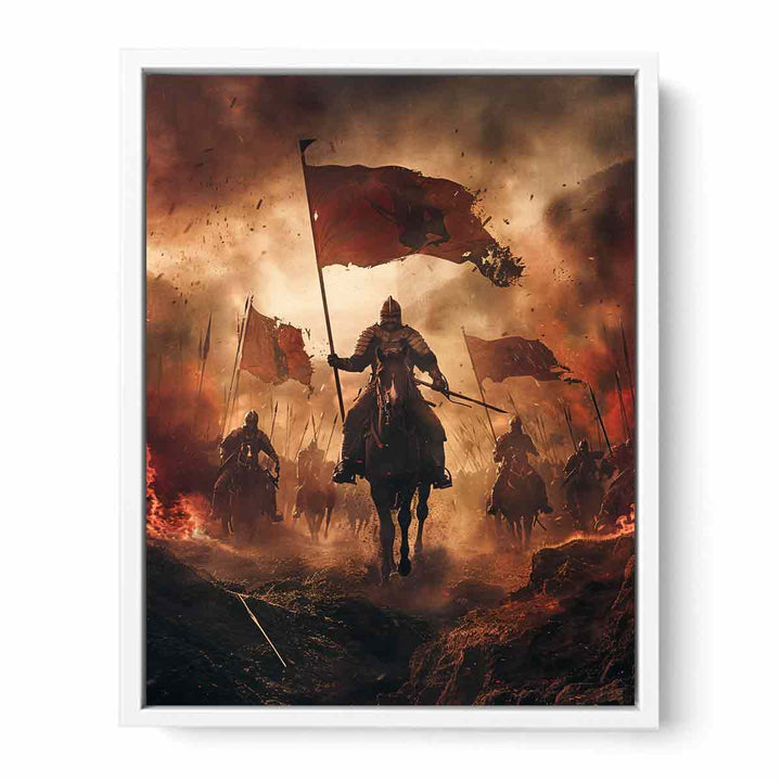 Historical Epic  Framed Print