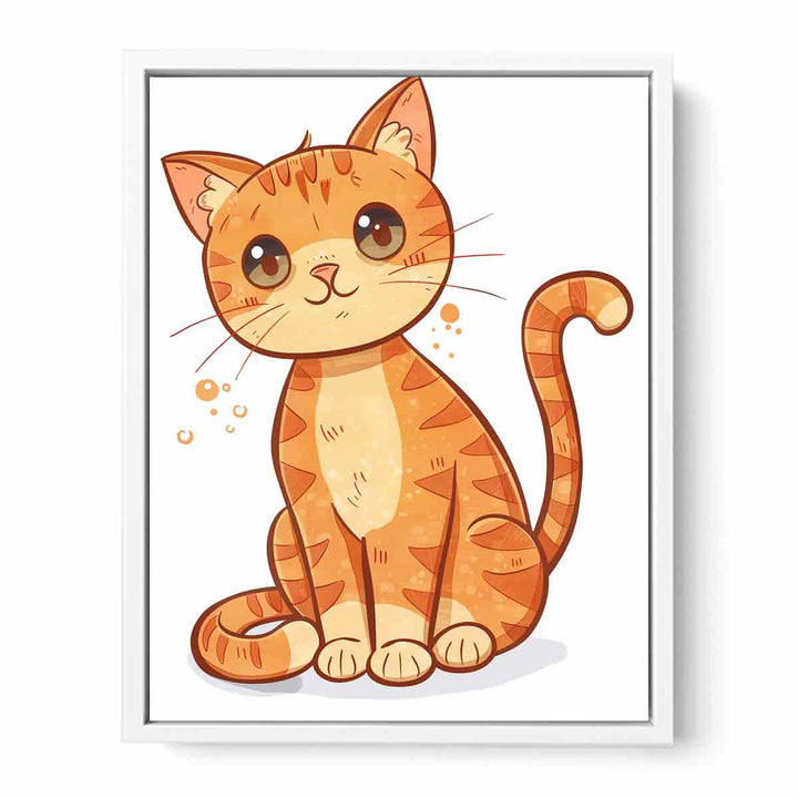 Kitty Framed Print