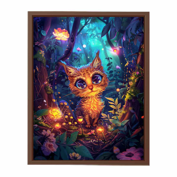 Mystical Cat   Poster