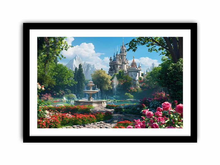 Fairytale Castle   Art Print