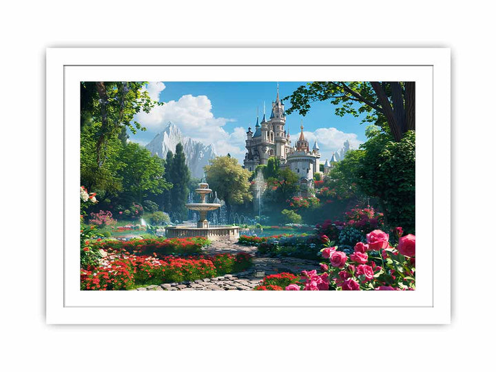 Fairytale Castle  Streched canvas