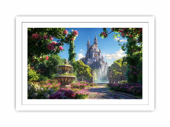 Fairytale Castle  Streched canvas