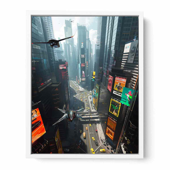 Cityscape  Framed Print