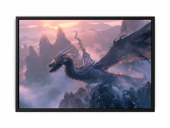 Dragon Flying   Painting