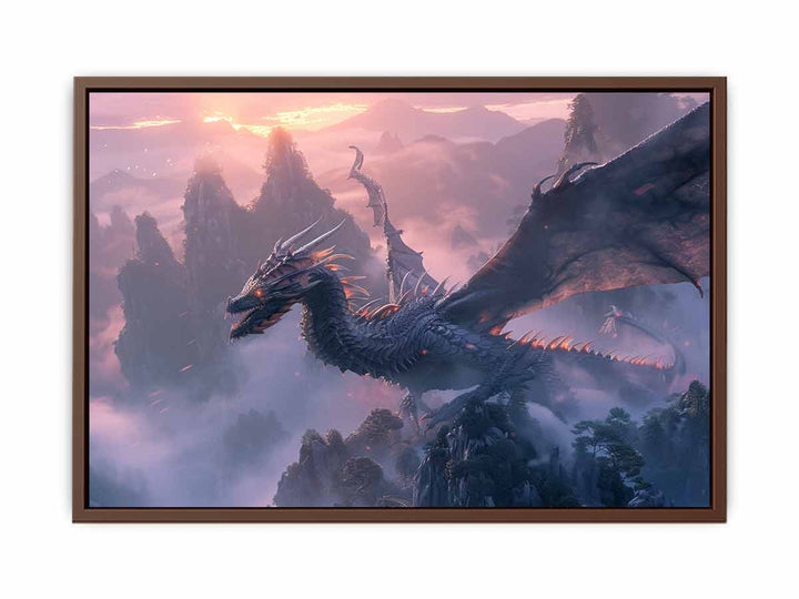 Dragon Flying   Poster