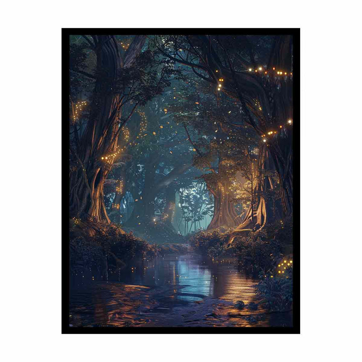 3D Forest  Painting