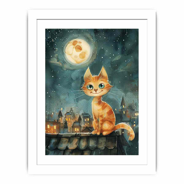 Cute Cat  Streched canvas