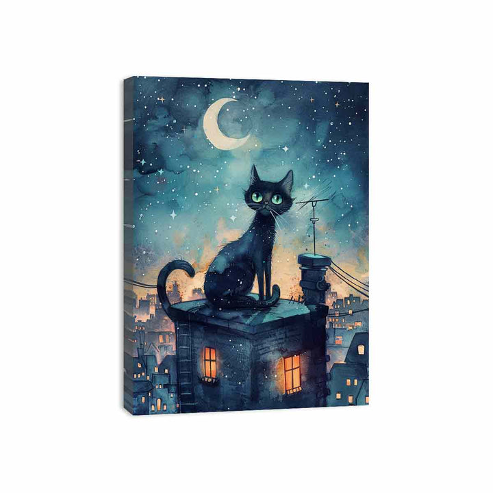 Cute Cat  Canvas Print