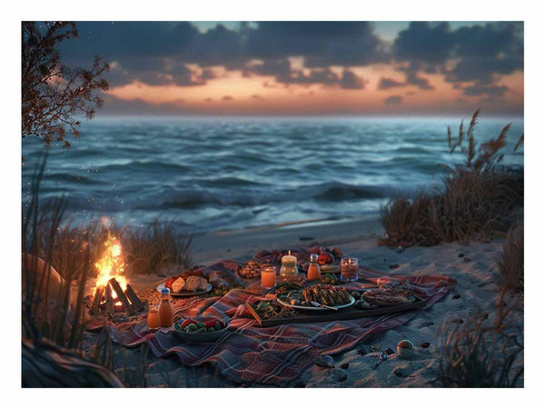 Dinner On Beach