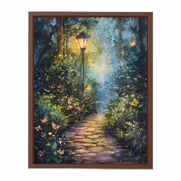 Evening Garden   Poster