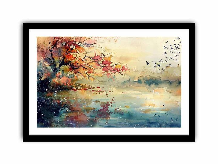 Watercolors  Art Print