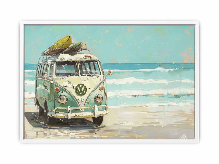 Vw Bus Framed Print