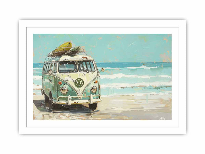 Vw Bus Streched canvas