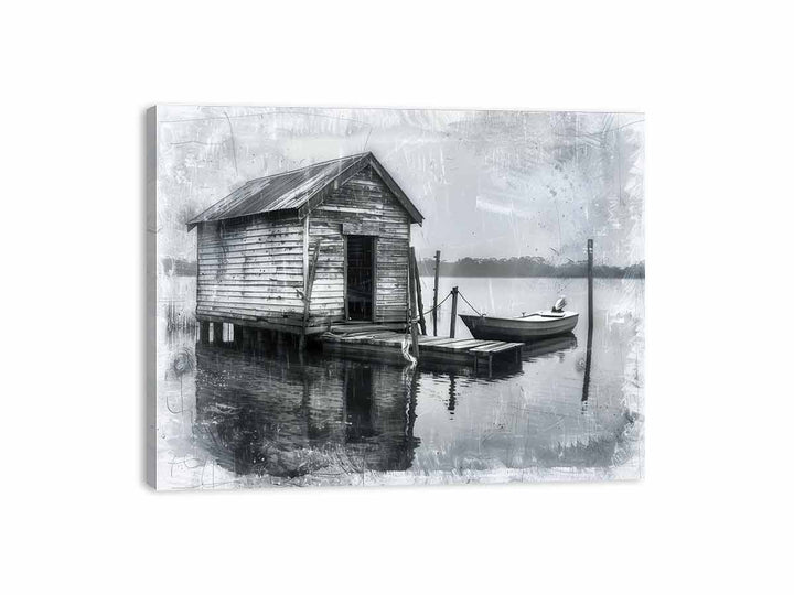 Fishing Shack  Canvas Print