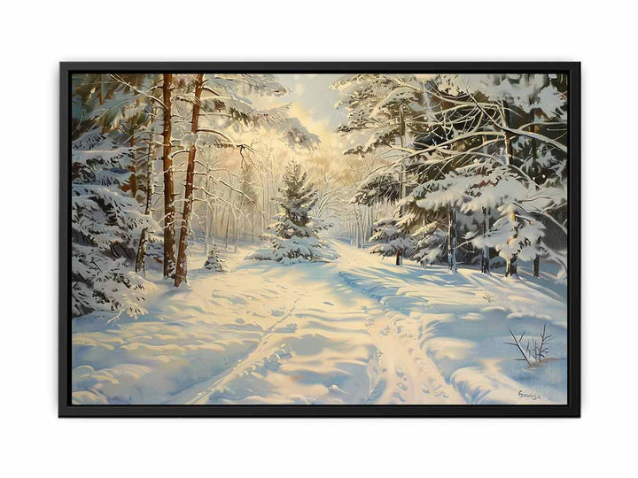 Winter   Painting