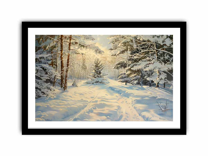 Winter   Art Print