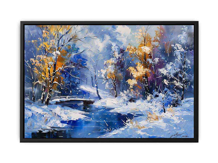 Winter   Painting