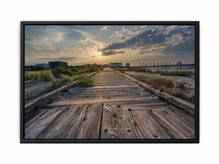 Hampton Pier  Painting