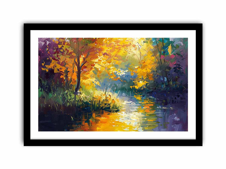 Lake Side   Art Print