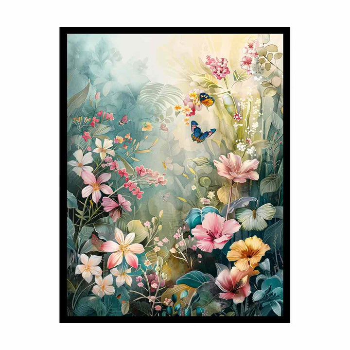 Garden Flowers   Painting