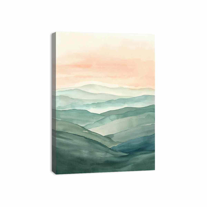 Serene Landscape  Canvas Print