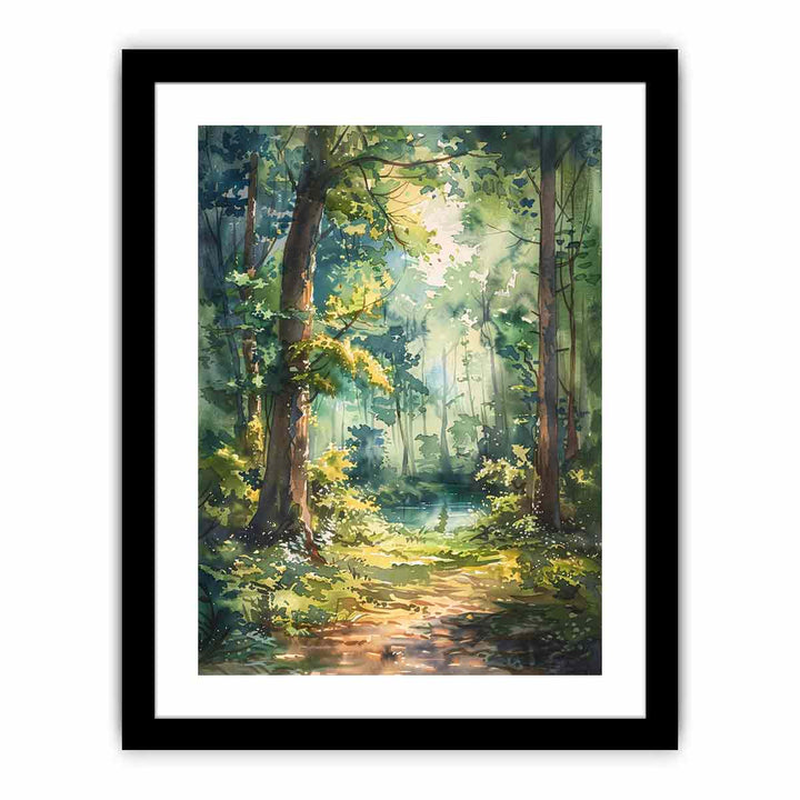 Forest Path   Art Print