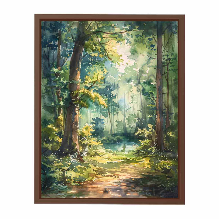 Forest Path   Poster