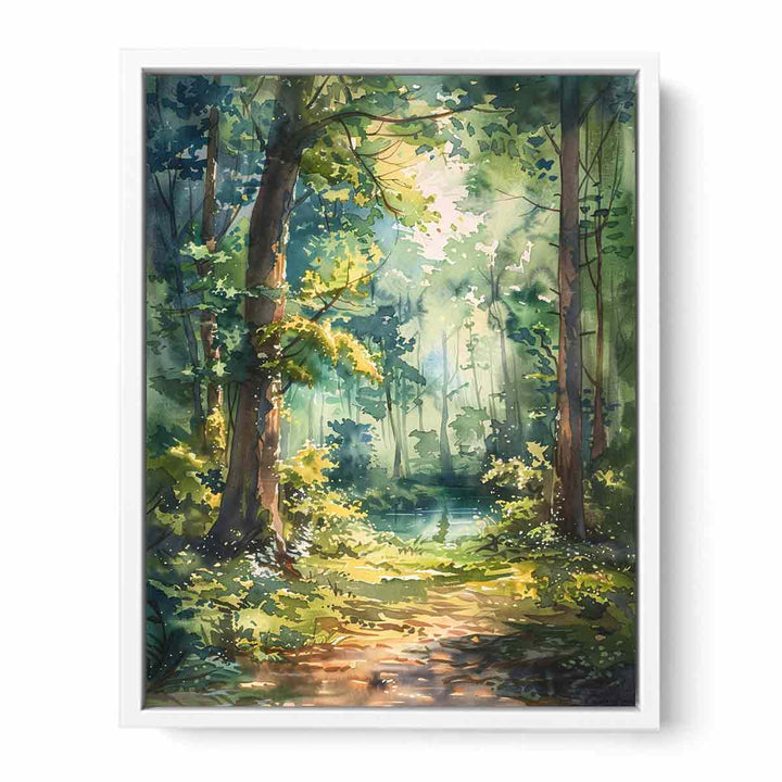 Forest Path  Framed Print