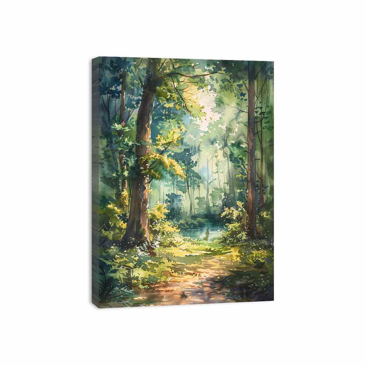 Forest Path  Canvas Print