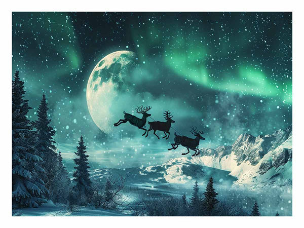 Flying Reindeer