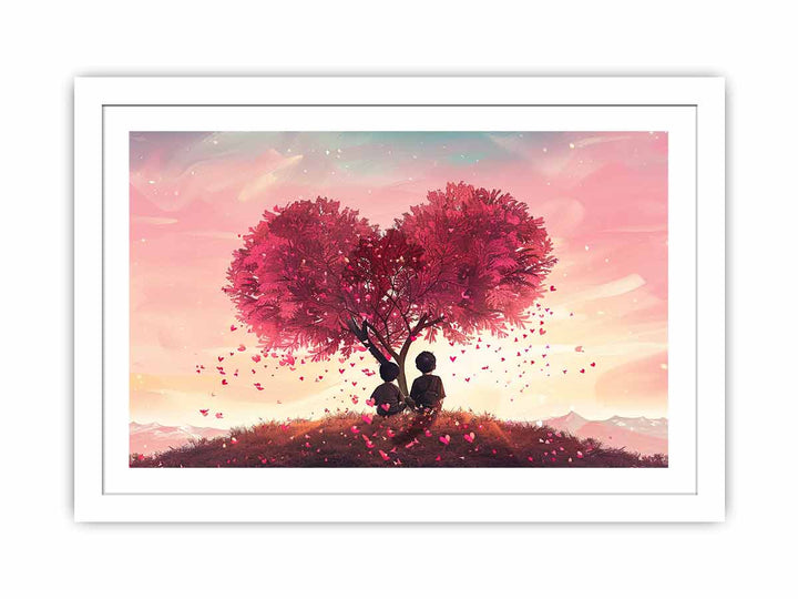 Love Tree  Streched canvas