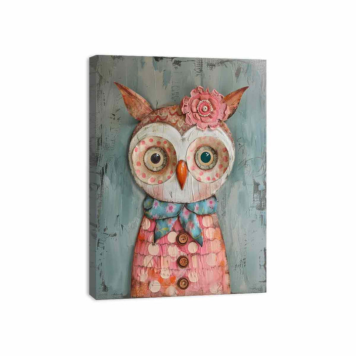 Baby Owl  Canvas Print