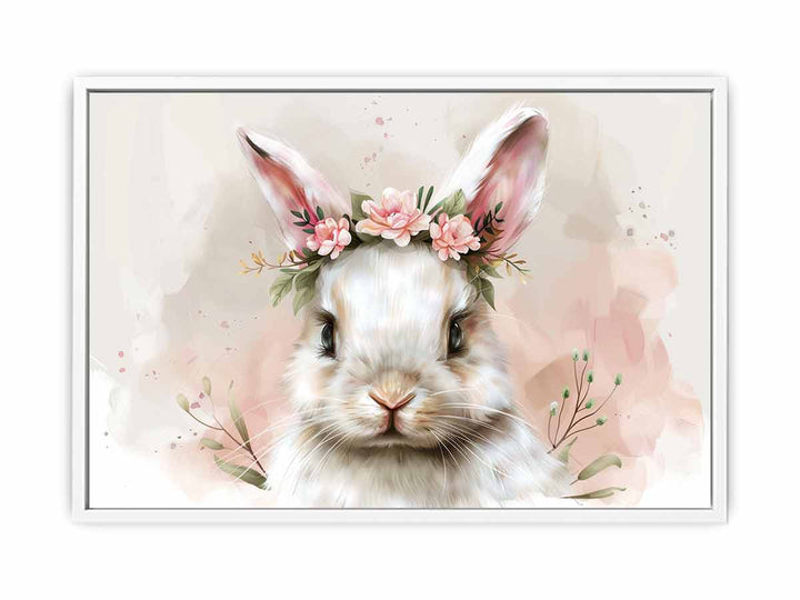 Cute Bunny  Framed Print