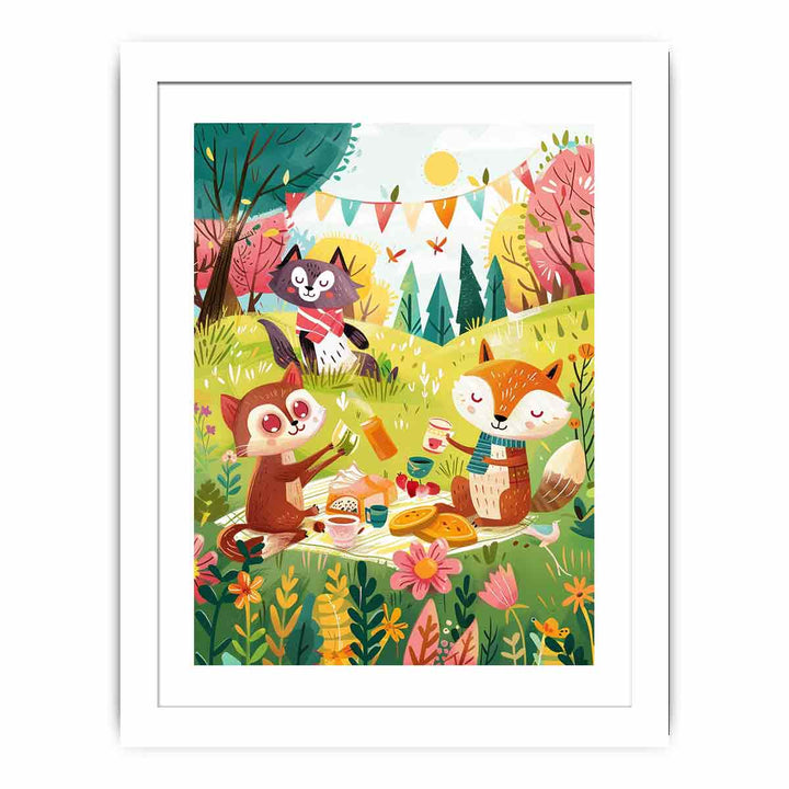 Animal Friends  Streched canvas