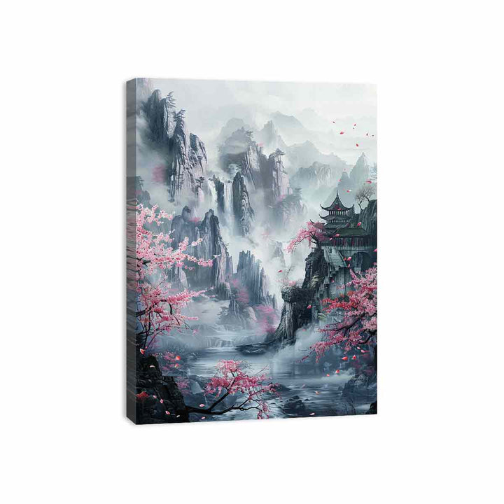 Asian Landscape  Canvas Print