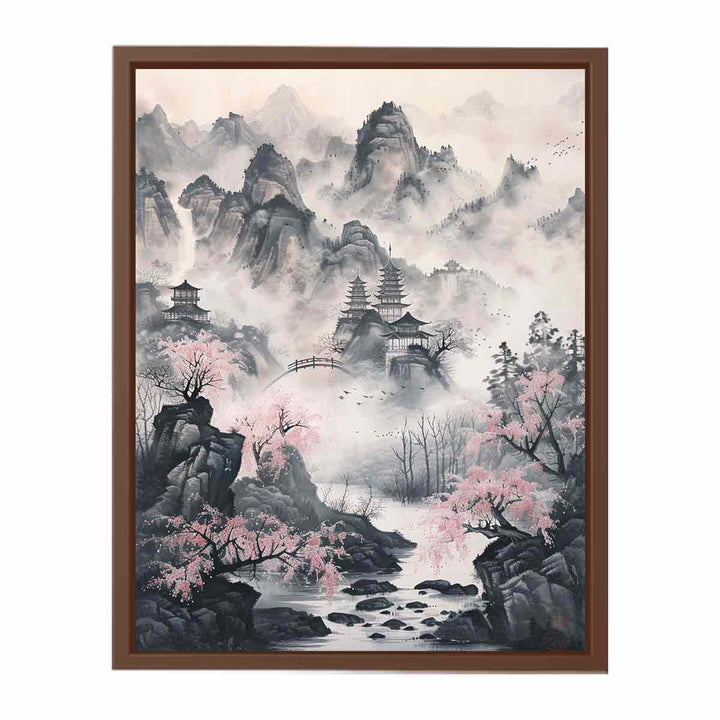 Asian Landscape   Poster