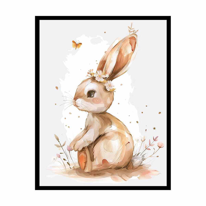 Baby Rabbit   Painting