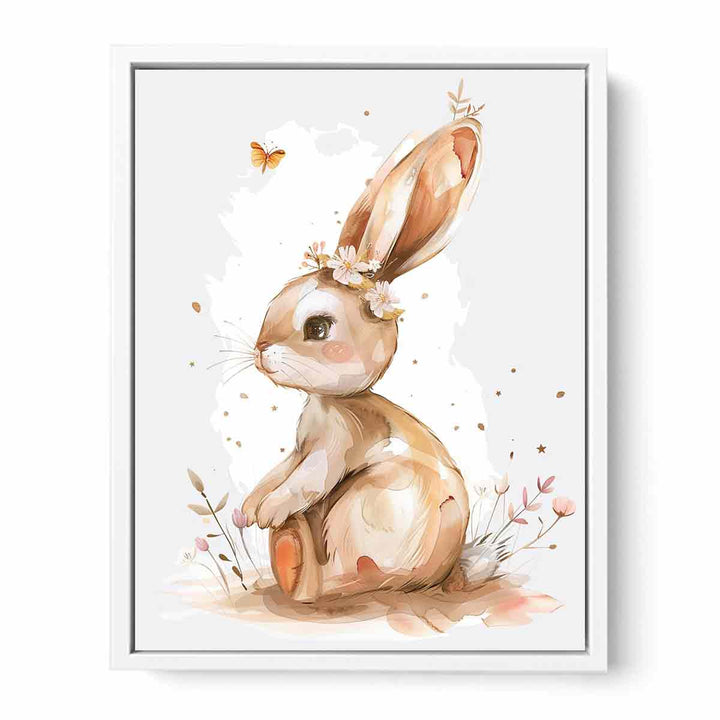 Baby Rabbit  Framed Print