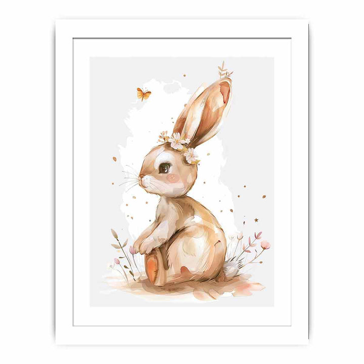 Baby Rabbit  Streched canvas