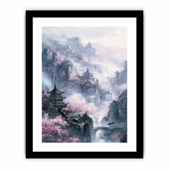 Pagoda   Art Print