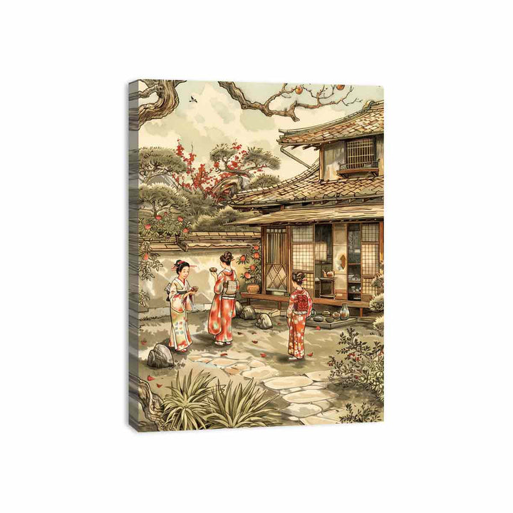 Garden Meals  Canvas Print